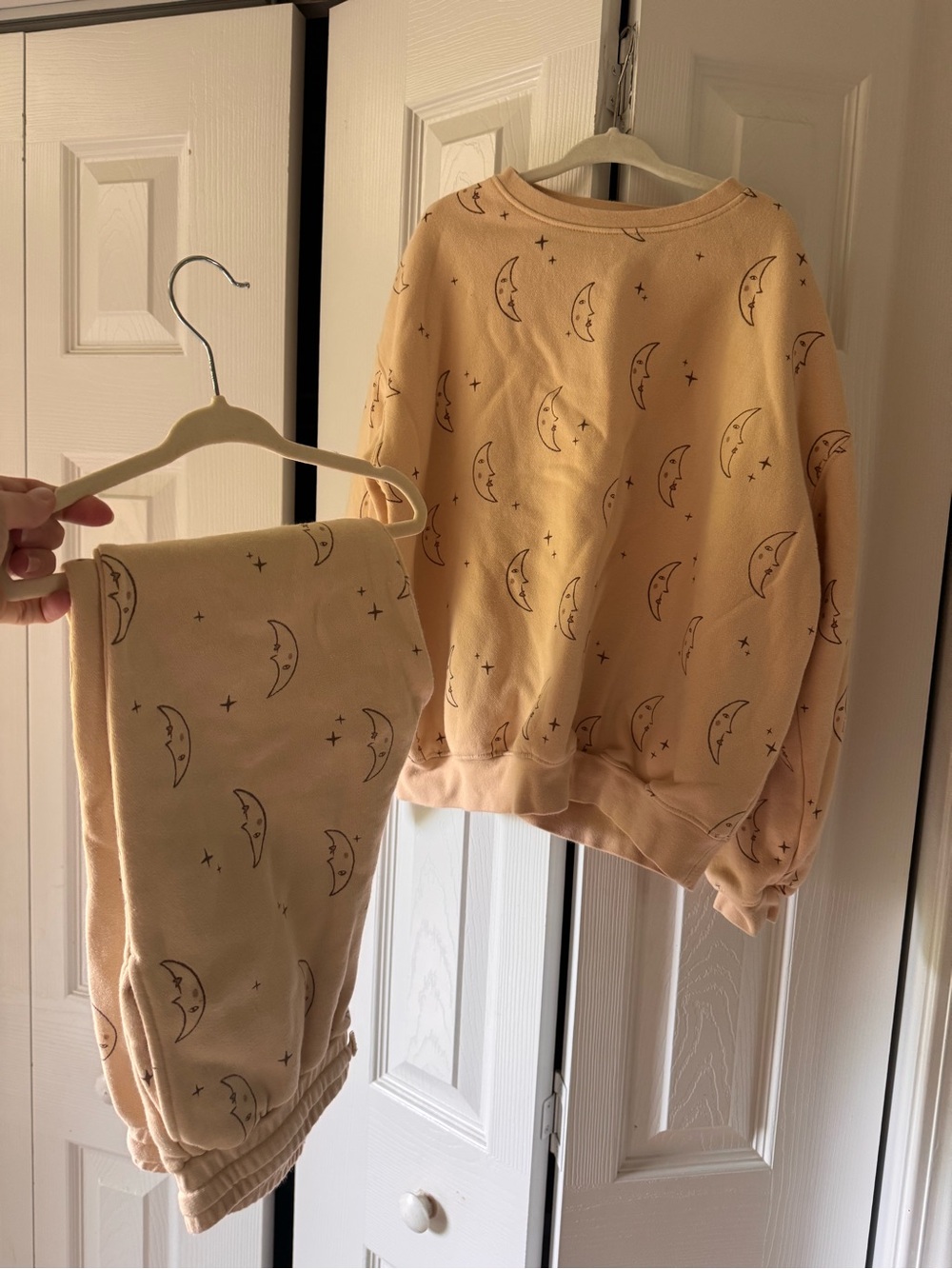 Rylee + Cru Moon Print Sweatsuit Set